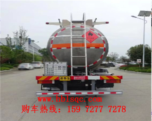 随州力神东风20吨醒狮牌SLS5320GRYX6型易燃液体罐式运输车 随州力神东风20吨醒狮牌SLS5320GRYX6型易燃液体罐式运输车